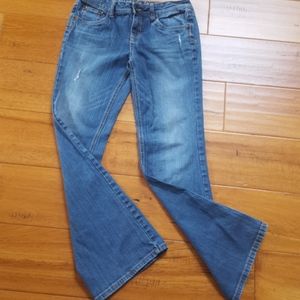 Justice distressed jeans